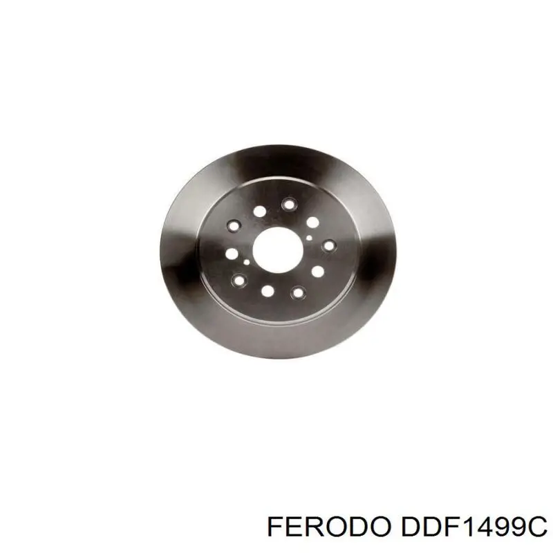 Купити DDF1499C Ferodo Диск заднього гальма