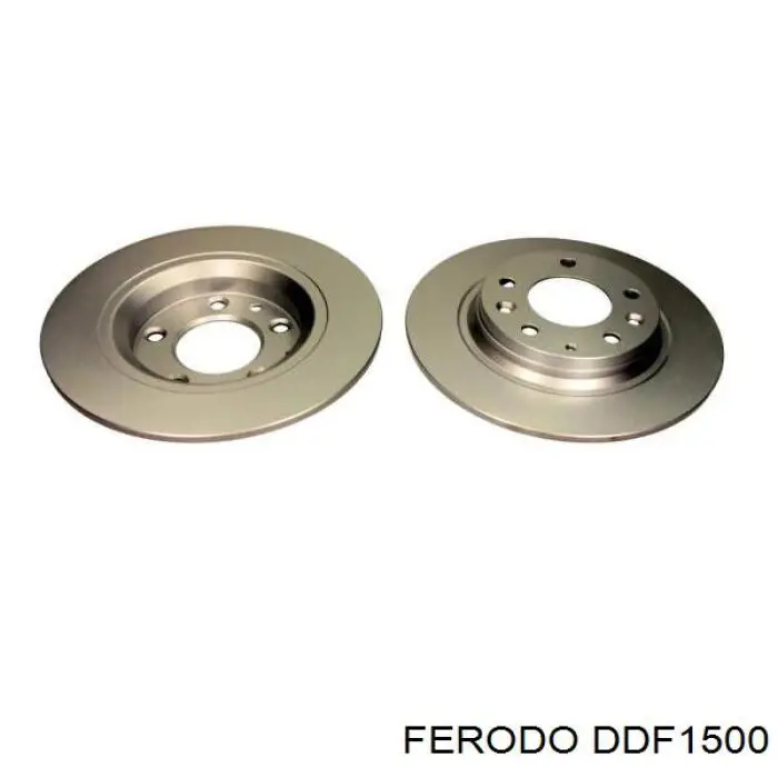 Купити DDF1500 Ferodo Диск заднього гальма
