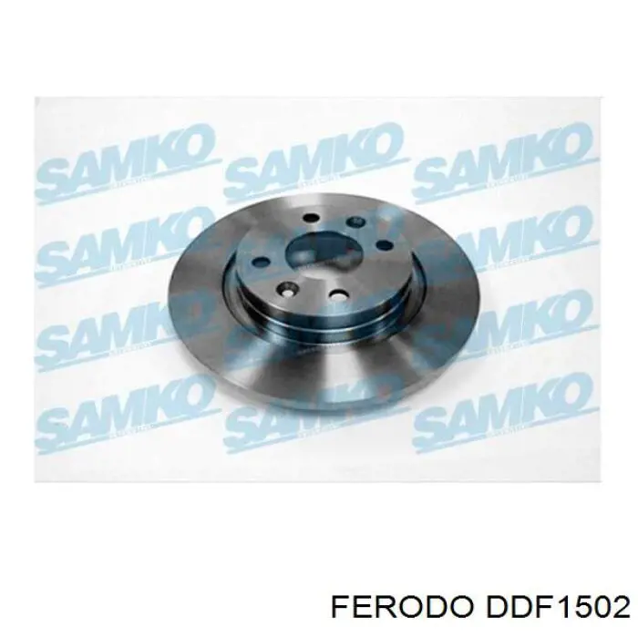 DDF1502 Ferodo диск гальмівний передній