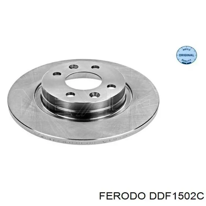 DDF1502C Ferodo диск гальмівний передній