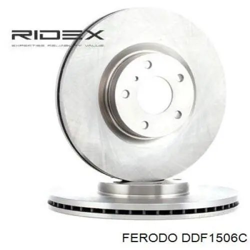 Задні дискові гальма Ferodo DDF1506C ціна, від 43.68 USD