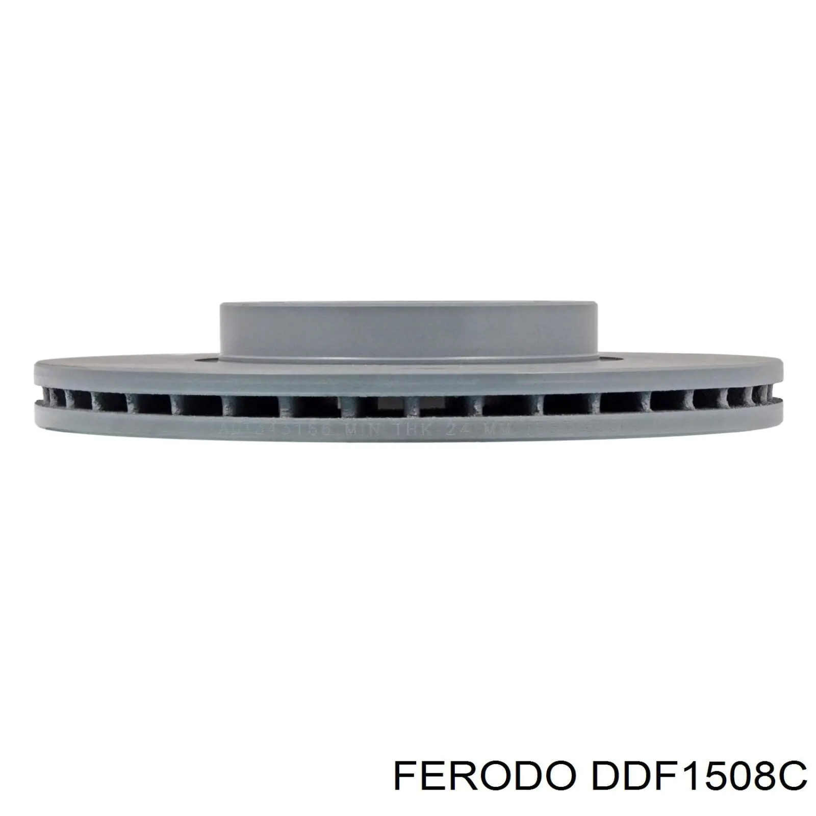 Диск переднього гальма Ferodo DDF1508C ціна, від 53.85 USD
