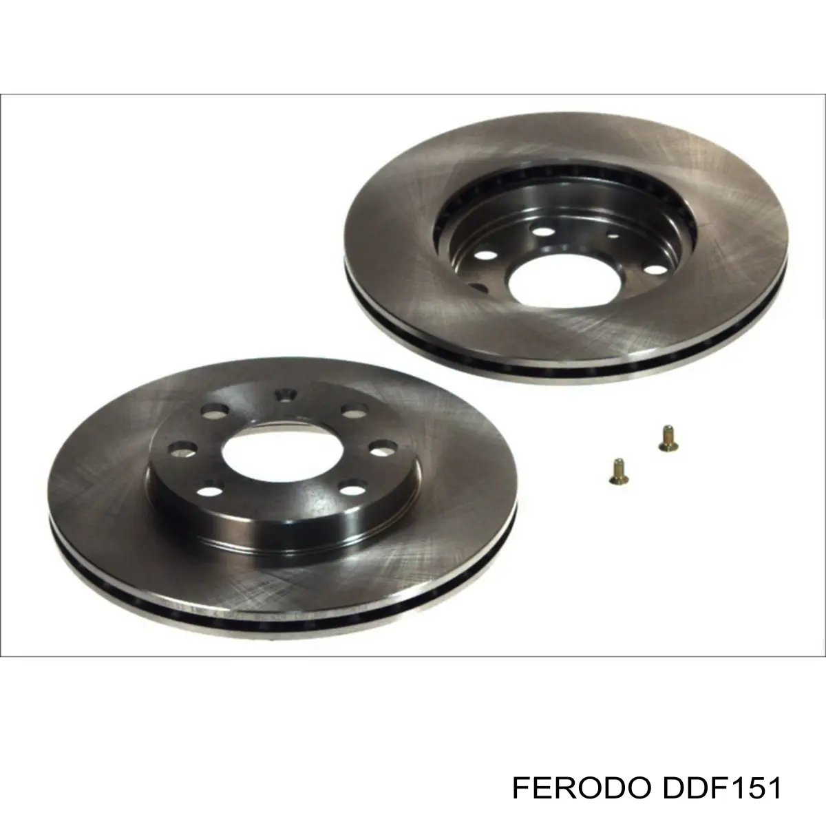 Гальмівні диски передні DDF151 Ferodo