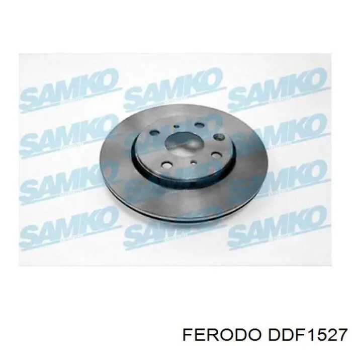 DDF1527 Ferodo Гальмо дискове переднє