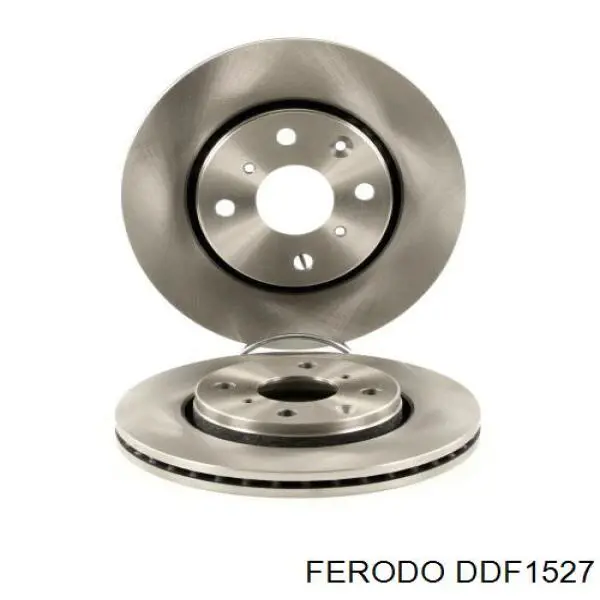 DDF1527 Ferodo диск гальмівний передній