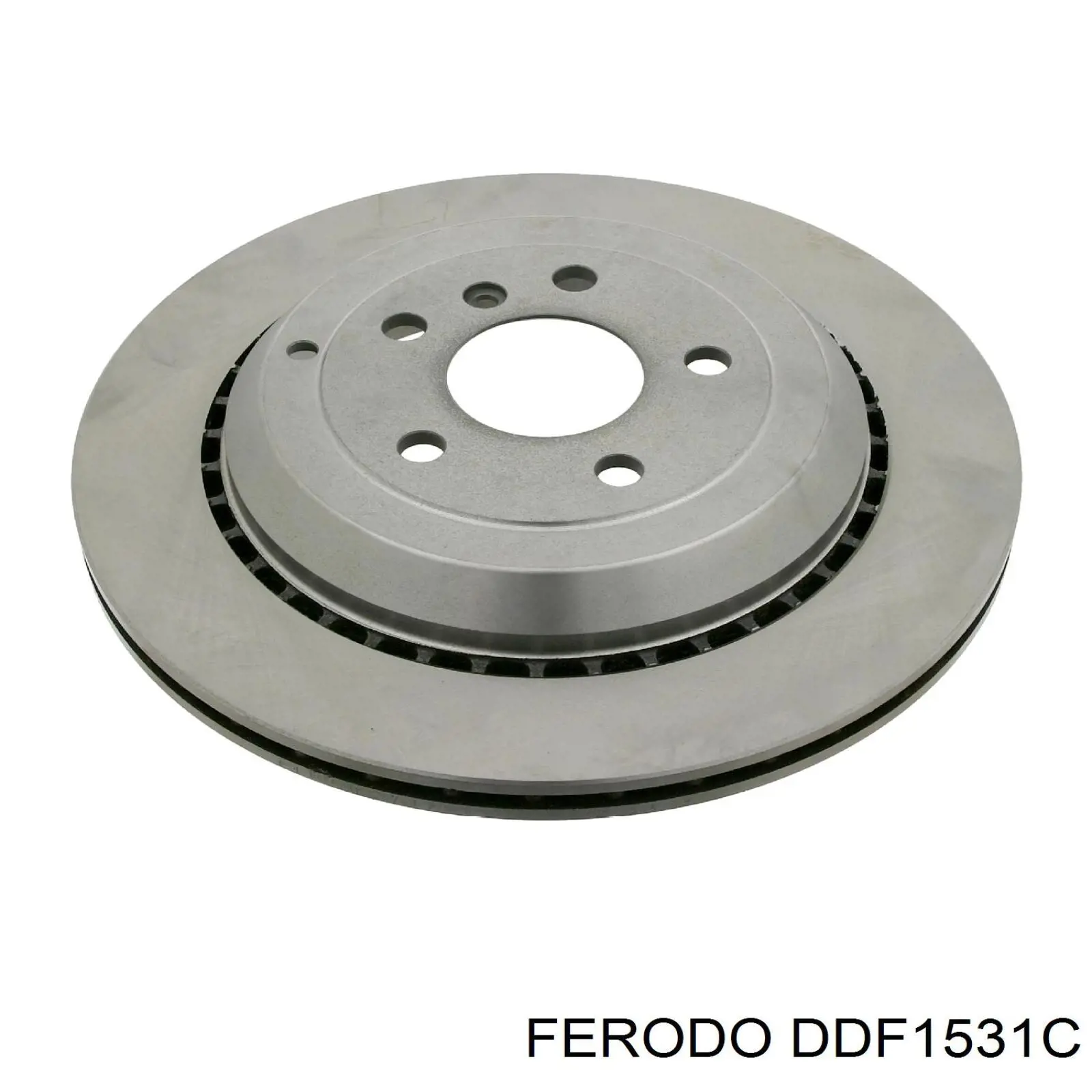 Гальмівні диски DDF1531C Ferodo