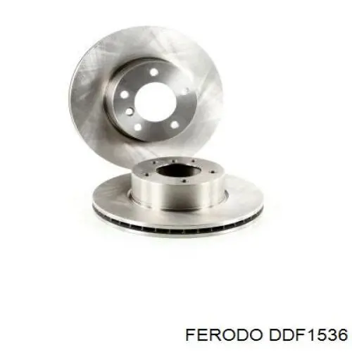 DDF1536 Ferodo диск гальмівний передній