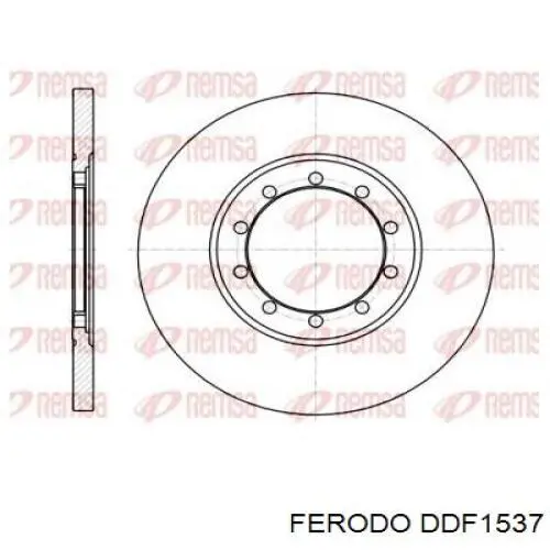 Задні дискові гальма Ferodo DDF1537 ціна, від 39.16 USD