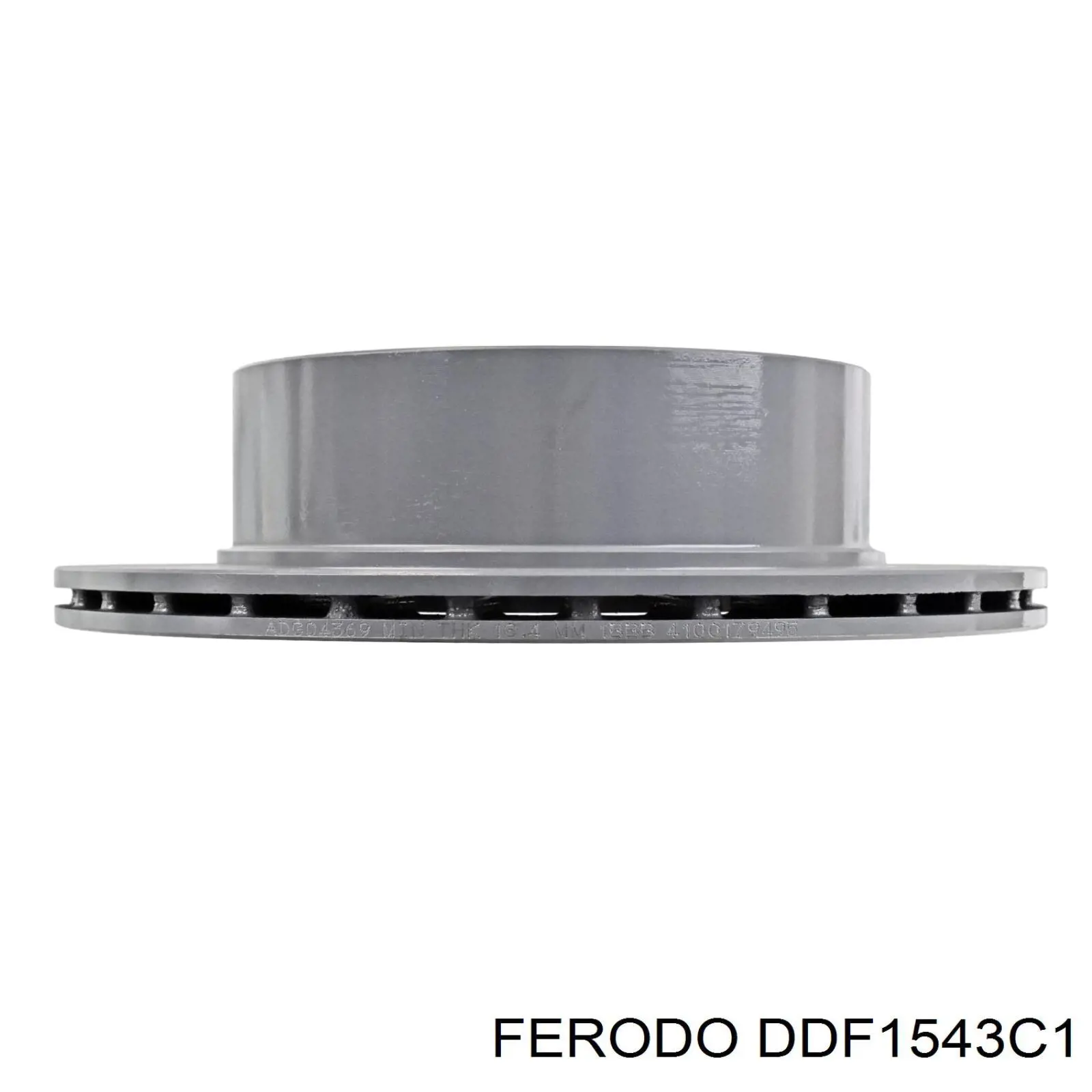 Гальмівні диски DDF1543C1 Ferodo