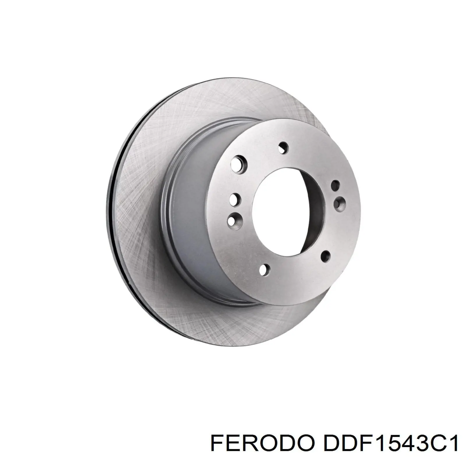 Купити DDF1543C1 Ferodo Диск заднього гальма