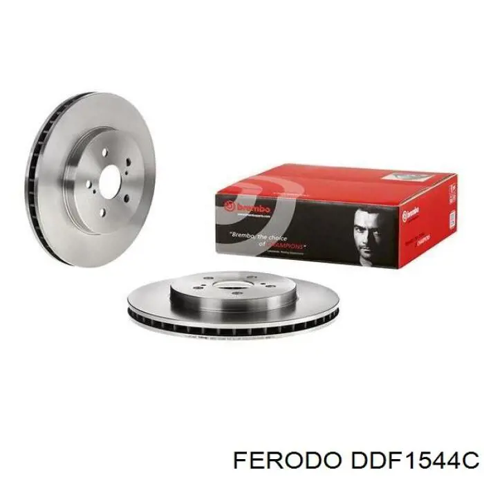 Гальмівні диски передні DDF1544C Ferodo
