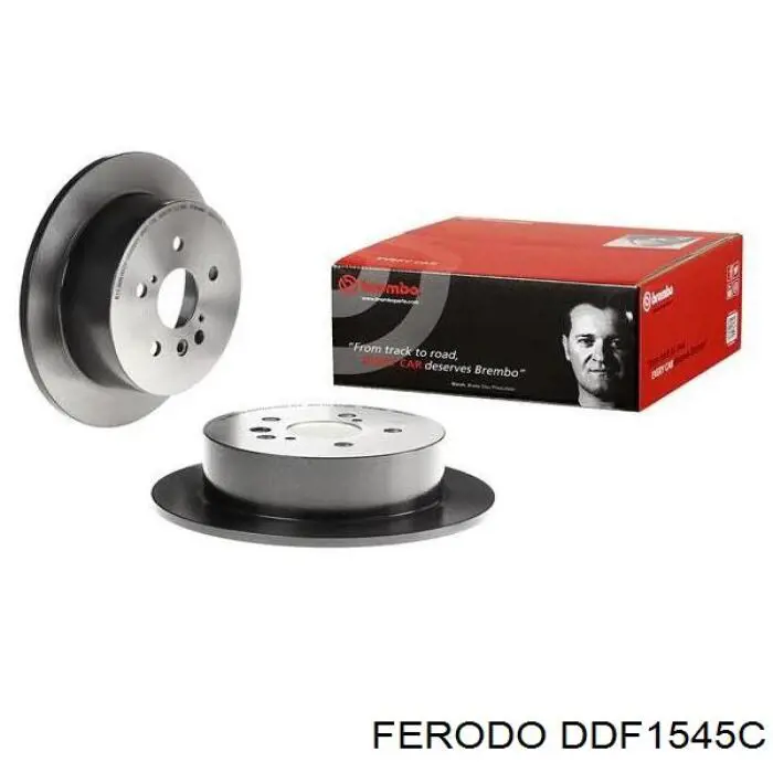 Гальмівні диски DDF1545C Ferodo