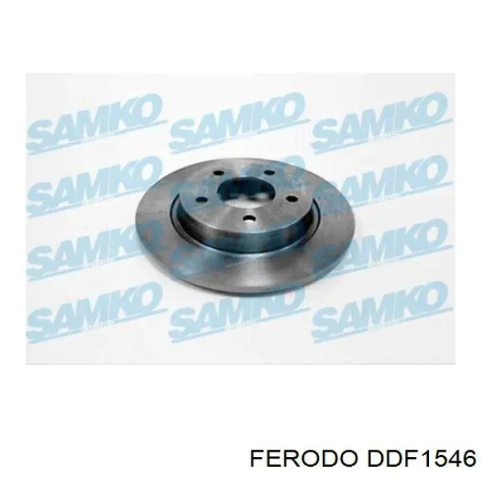 DDF1546 Ferodo Дискові гальма