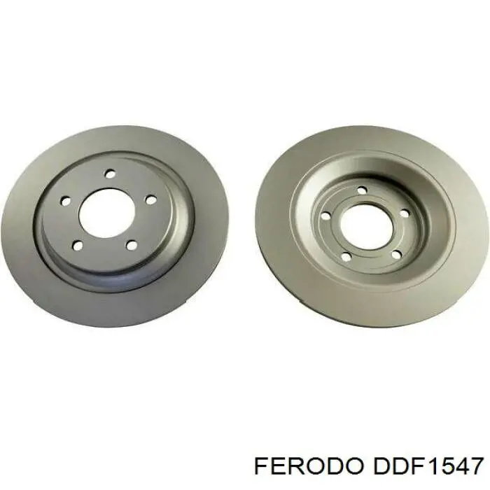 Купити DDF1547 Ferodo Диск заднього гальма