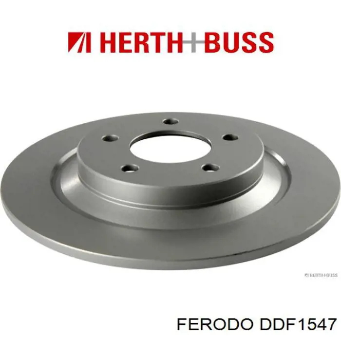 Диск гальмівний задній Ferodo DDF1547