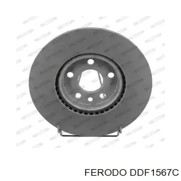 Купити DDF1567C Ferodo Ротор гальмівний