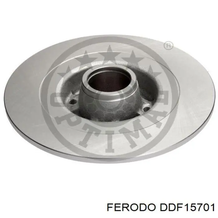 Купити DDF15701 Ferodo Диск заднього гальма