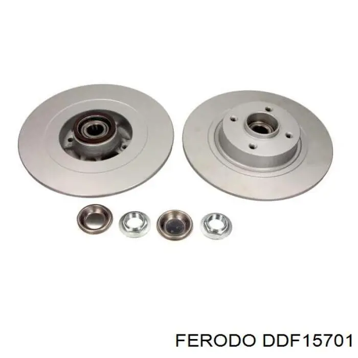 Задні дискові гальма Ferodo DDF15701 ціна, від 93.75 USD