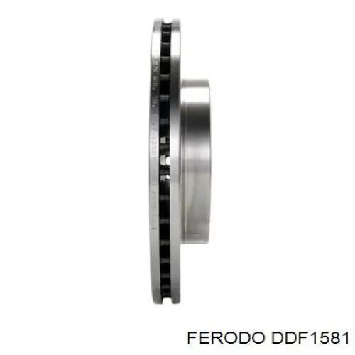 Купити DDF1581 Ferodo Диск заднього гальма