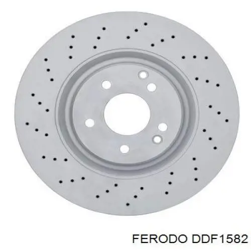 Гальмівні диски передні DDF1582 Ferodo