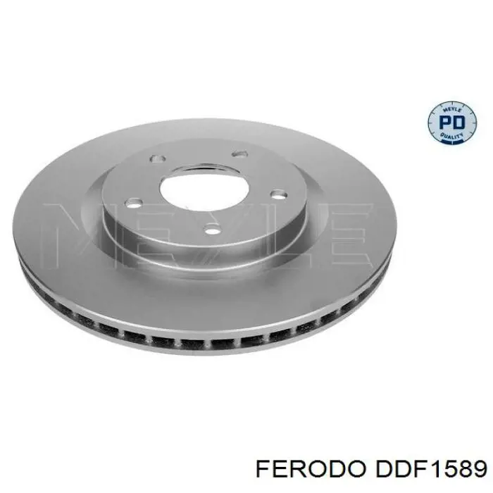 Гальмівні диски передні DDF1589 Ferodo