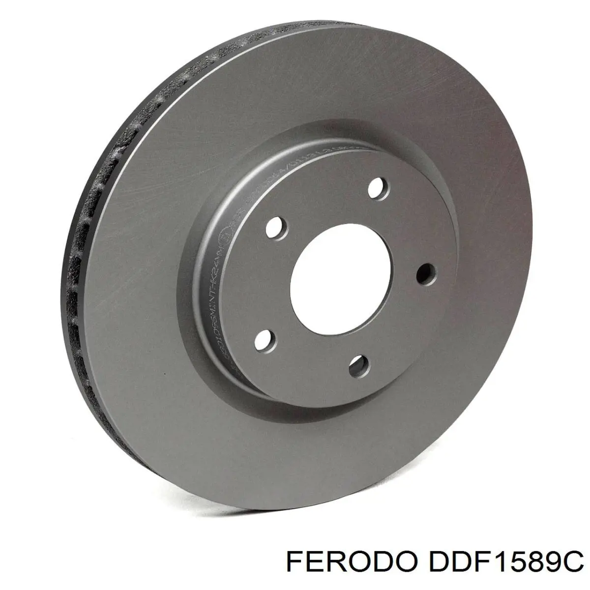 DDF1589C Ferodo Гальмо дискове переднє