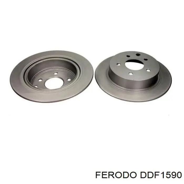 Купити DDF1590 Ferodo Диск заднього гальма