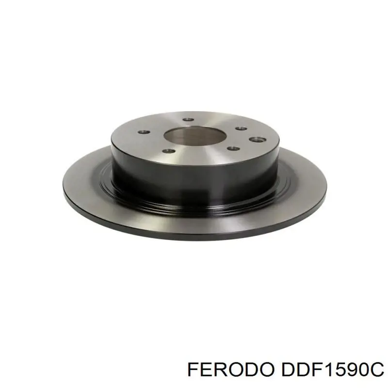 Купити DDF1590C Ferodo Диск заднього гальма