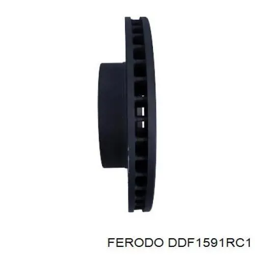 DDF1591RC1 Ferodo Гальмо дискове переднє