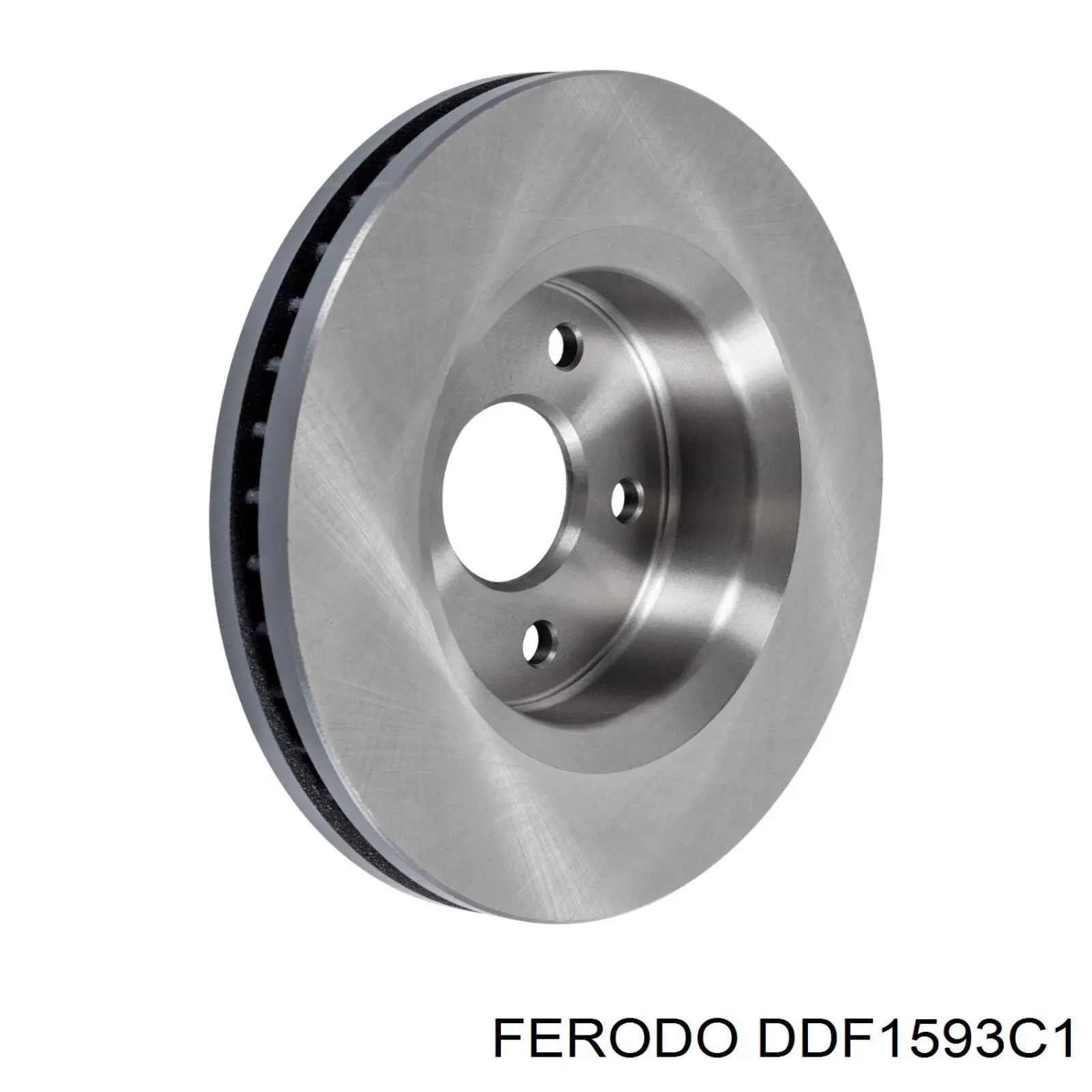 Гальмівні диски передні DDF1593C1 Ferodo