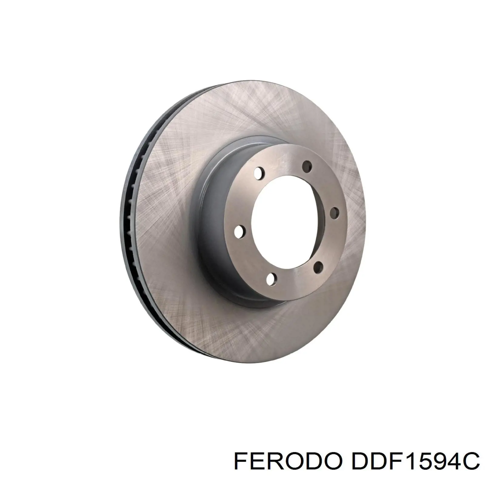 Диск переднього гальма Ferodo DDF1594C ціна, від 76.19 USD
