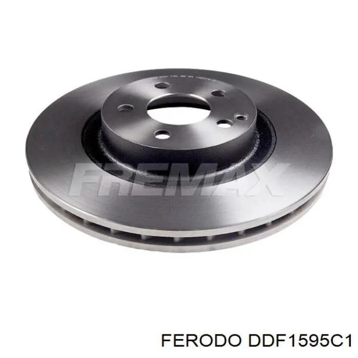 DDF1595C1 Ferodo Гальмо дискове переднє