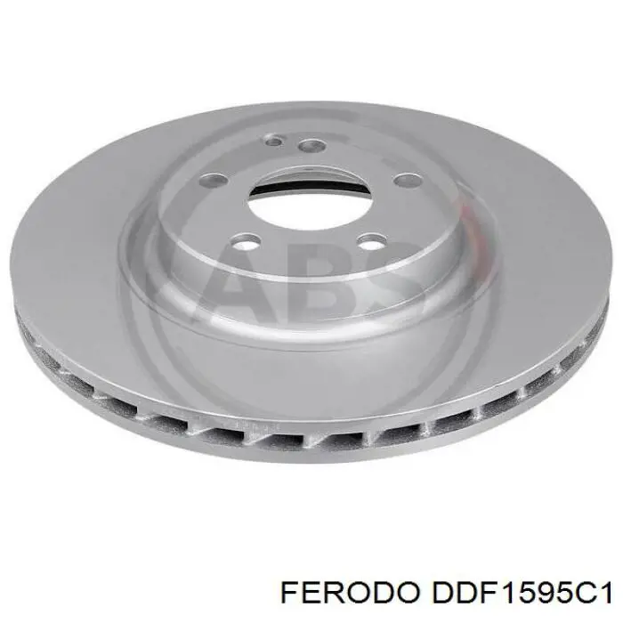 Диск переднього гальма Ferodo DDF1595C1 ціна, від 74.21 USD