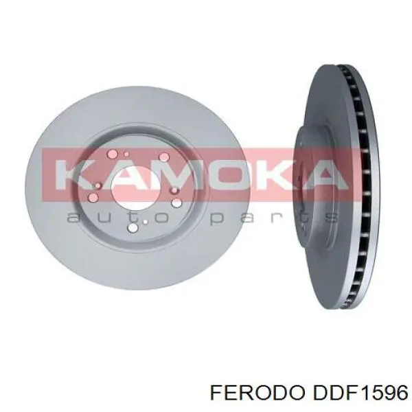 DDF1596 Ferodo Гальмо дискове переднє