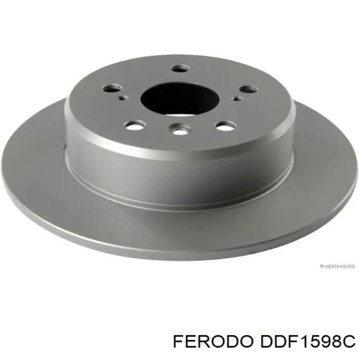 Задні дискові гальма Ferodo DDF1598C ціна, від 40.76 USD