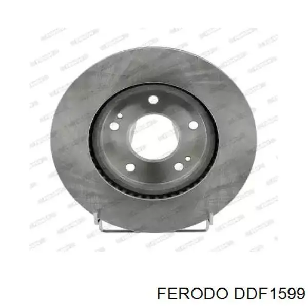 DDF1599 Ferodo диск гальмівний передній