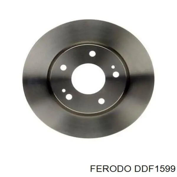 Диск переднього гальма Ferodo DDF1599 ціна, від 35.62 USD