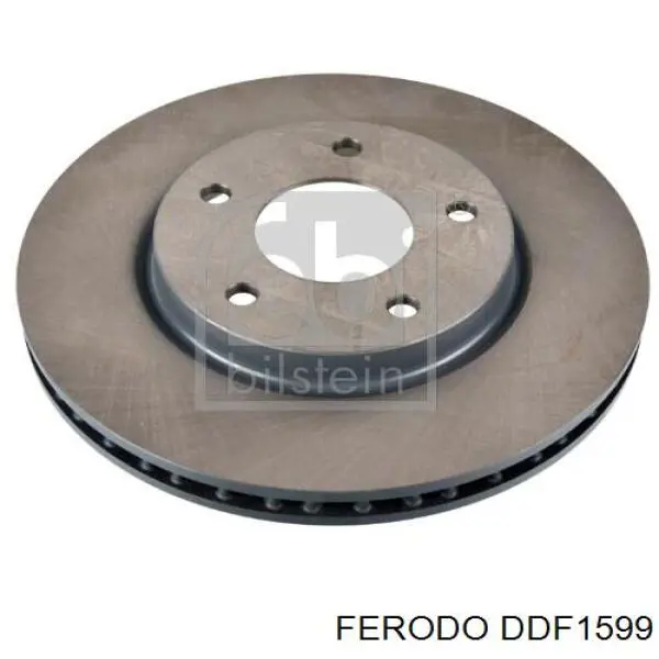 Купити DDF1599 Ferodo Ротор гальмівний