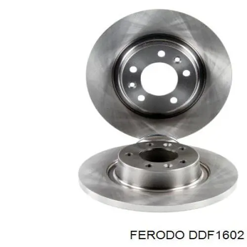 DDF1602 Ferodo диск гальмівний задній