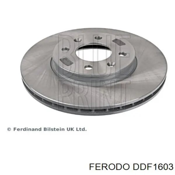 Гальмівні диски передні DDF1603 Ferodo