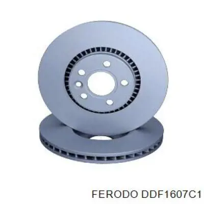Гальмівні диски передні DDF1607C1 Ferodo