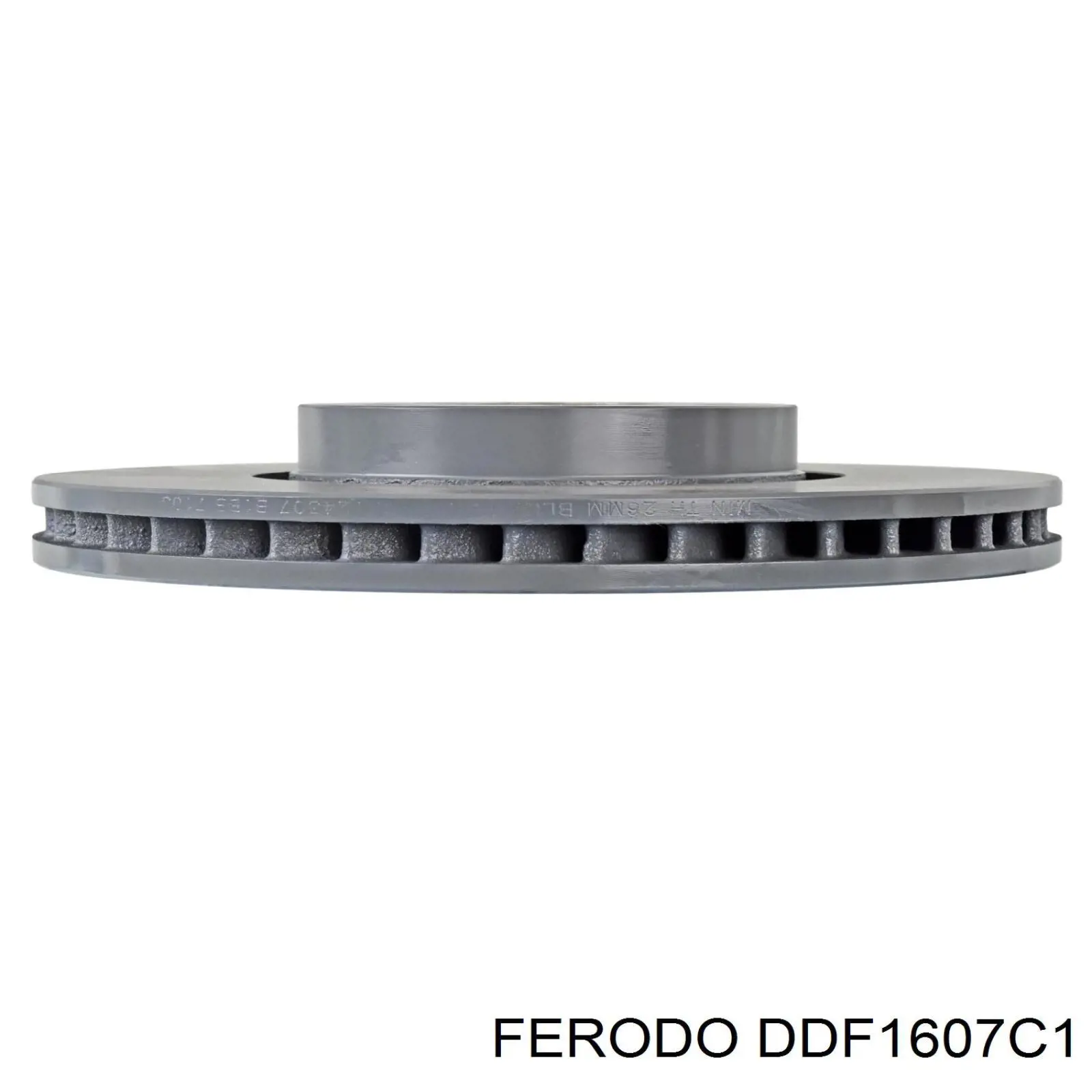 Диск переднього гальма Ferodo DDF1607C1 ціна, від 68.92 USD