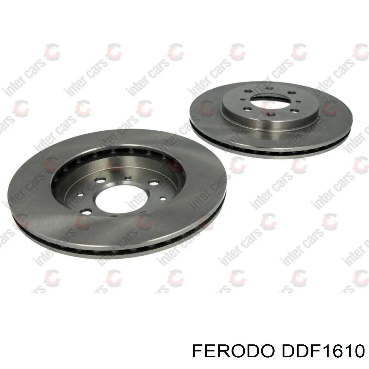 DDF1610 Ferodo диск гальмівний передній