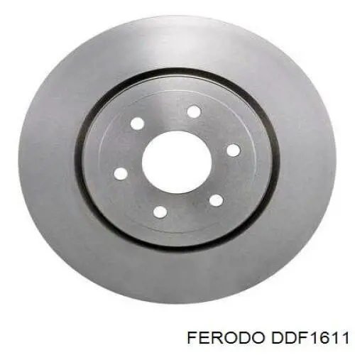 Диск переднього гальма Ferodo DDF1611 ціна, від 39.35 USD