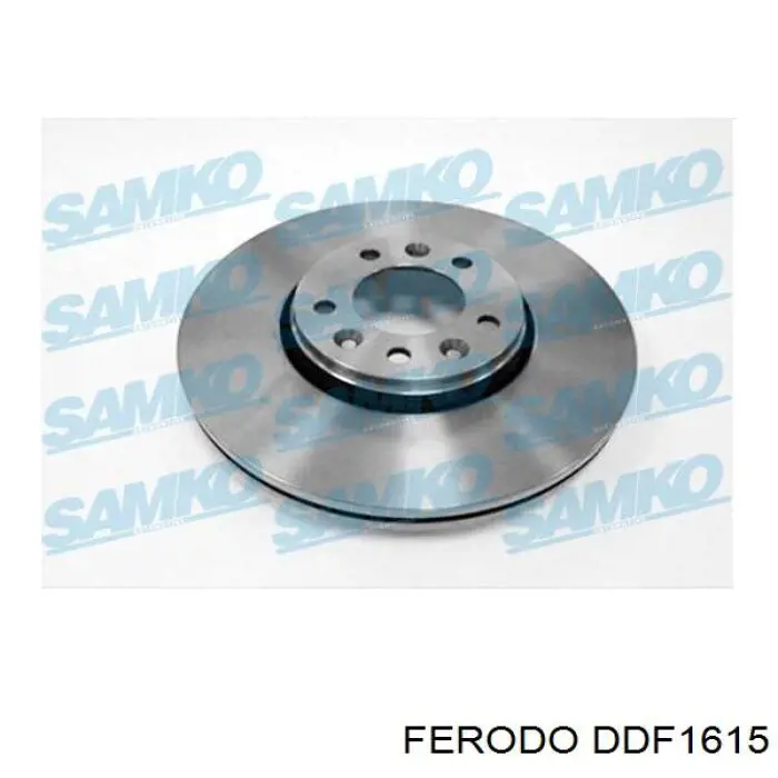 Купити DDF1615 Ferodo Ротор гальмівний