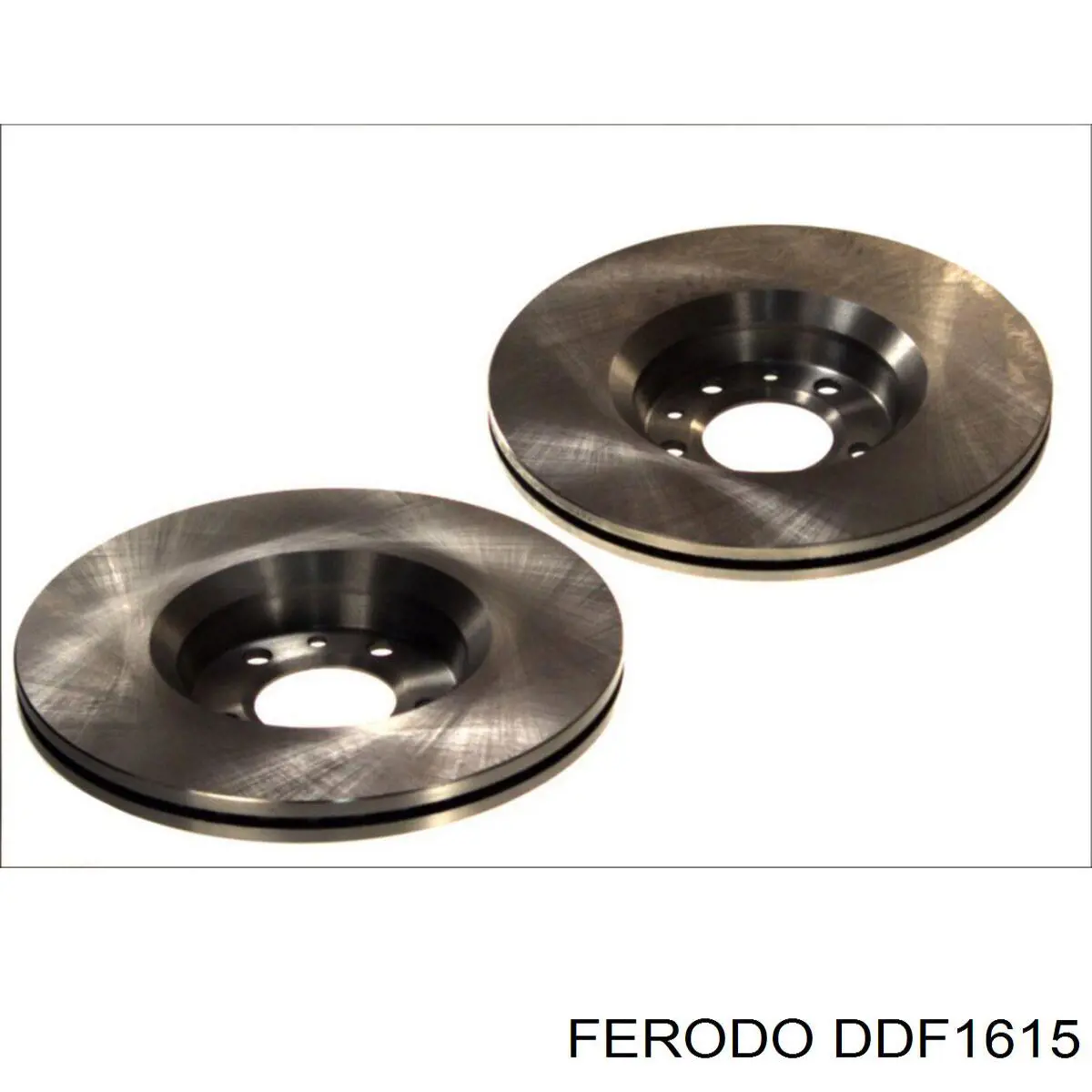 DDF1615 Ferodo диск гальмівний передній