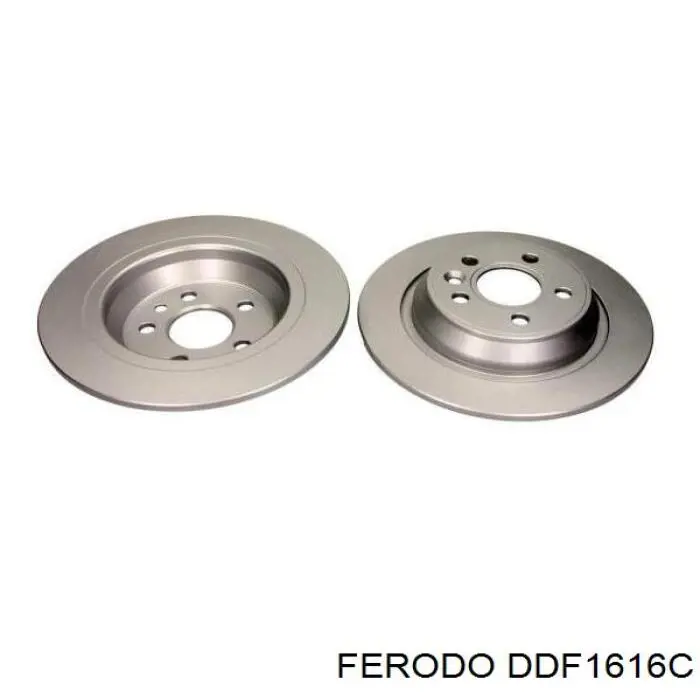Купити DDF1616C Ferodo Диск заднього гальма