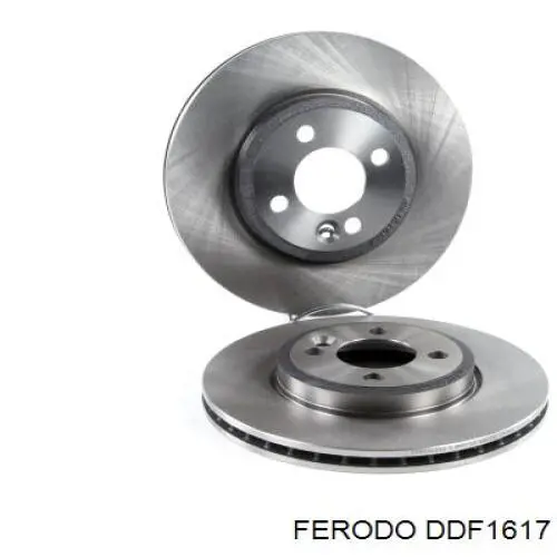 Диск гальмівний передній Ferodo DDF1617
