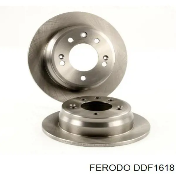 DDF1618 Ferodo диск гальмівний задній