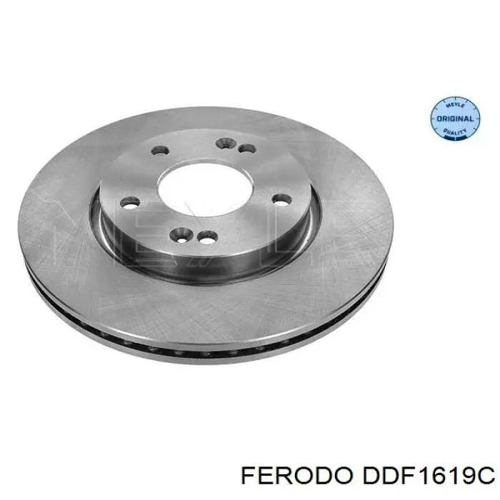 DDF1619C Ferodo Гальмо дискове переднє